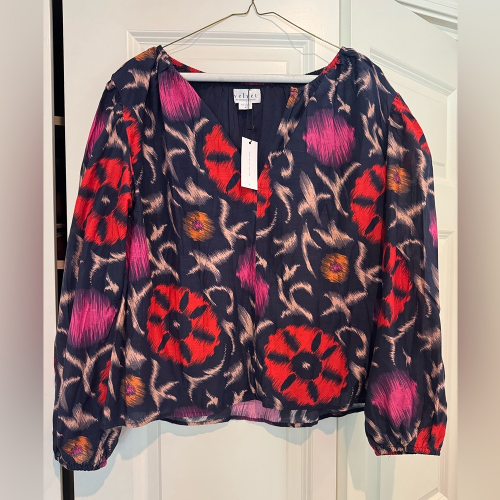 Velvet blouse